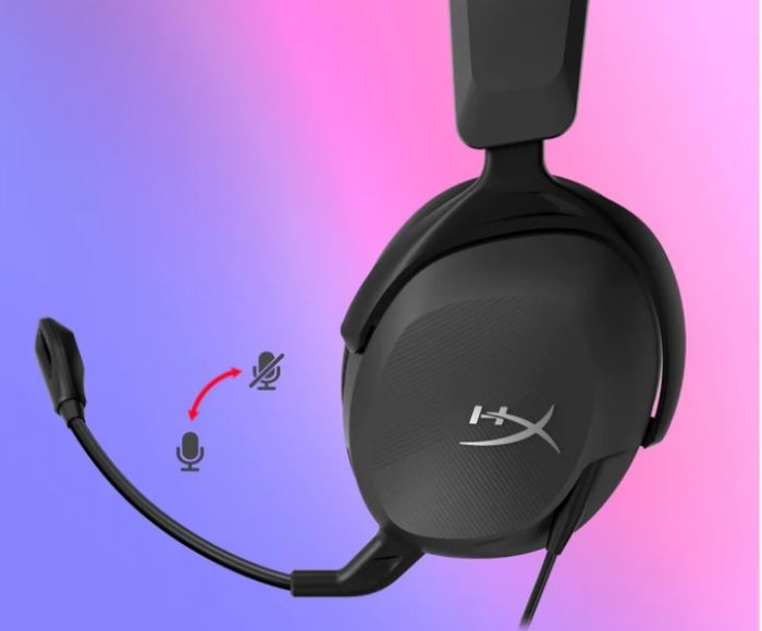 Гарнітура ігрова HyperX Cloud Stinger 2 Core, mini-jack/dual 3.5мм, 2м/0.15м, чорний