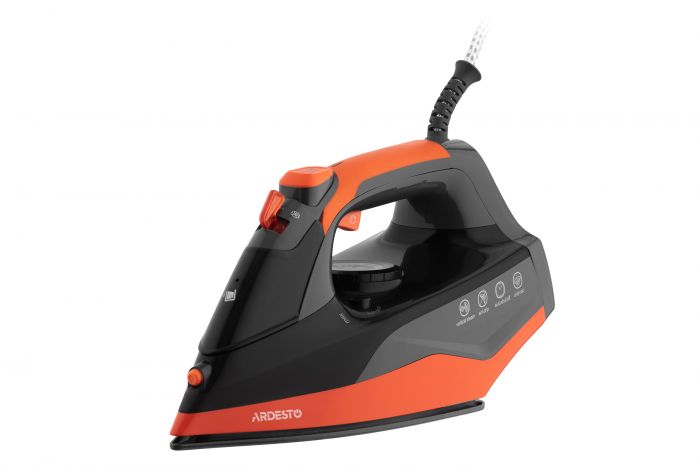 Праска Ardesto IR-C2233-GR, 2200Вт, 340мл, керам. підошва, чорно-помаранчевий