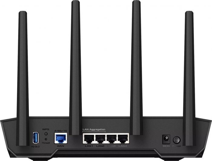 Маршрутизатор ASUS TUF-AX4200 AX4200, 4xGE LAN, 2,5xGE WAN, 1xUSB3.2, MESH