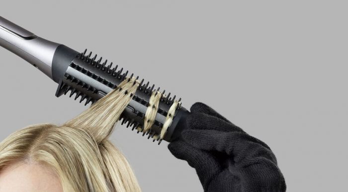 Стайлер  Remington ProLuxe You Adaptive, 62Вт, темп.режимів-3, D-38mm, іонізація, кераміка, чорно-сірий