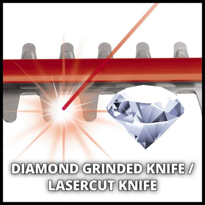 Кущоріз акумуляторний Einhell GE-CH 18/40 Li - Solo 18В PXC 40см крок різу 13мм 2кг без АКБ та ЗП