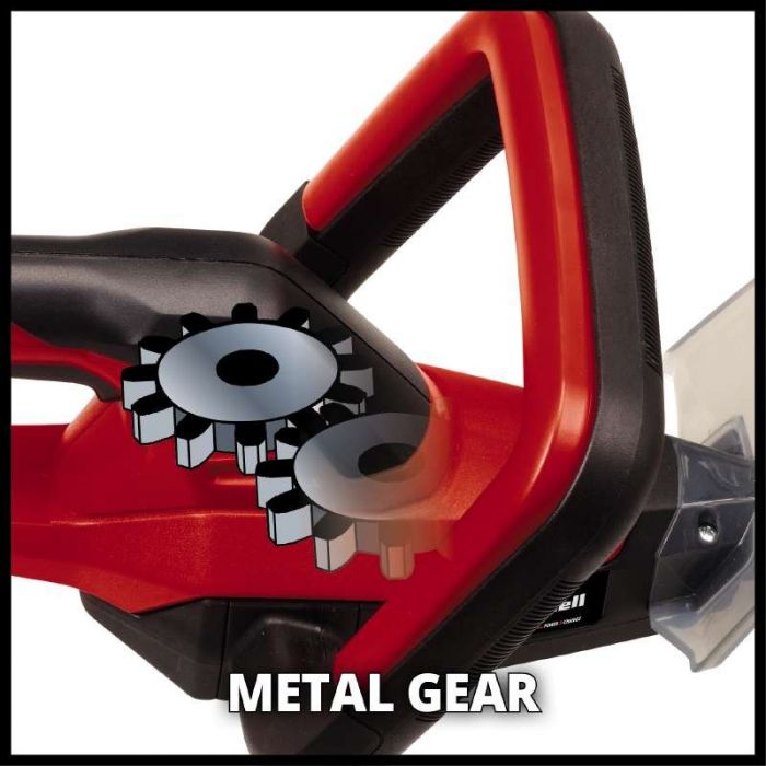 Кущоріз акумуляторний Einhell GE-CH 18/40 Li - Solo 18В PXC 40см крок різу 13мм 2кг без АКБ та ЗП