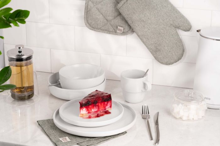 Тарілка супова ARDESTO Trento, 21.5см, кераміка, білий