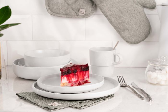 Тарілка супова ARDESTO Trento, 21.5см, кераміка, білий