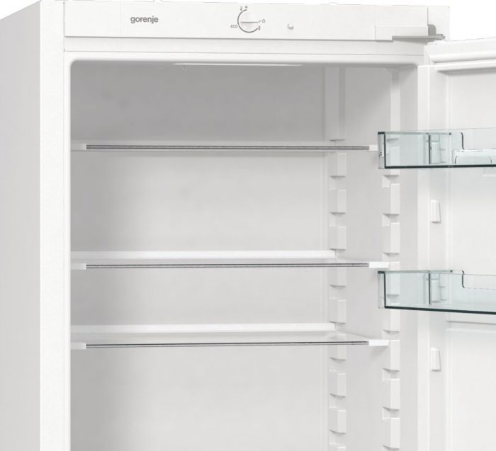 Холодильник Gorenje вбудований з нижн. мороз., 177х55х54см, 2 двері,180(68)л, А+, FrostLess , Зона св-ті, LED дисплей, Білий