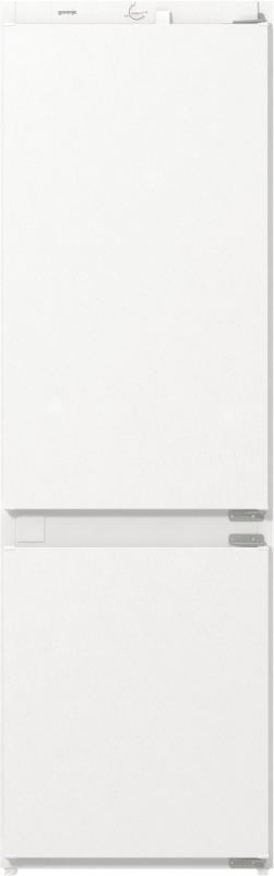 Холодильник Gorenje вбудований з нижн. мороз., 177х55х54см, 2 двері,180(68)л, А+, FrostLess , Зона св-ті, LED дисплей, Білий