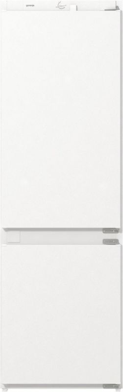 Холодильник Gorenje вбудований з нижн. мороз., 177х55х54см, 2 двері,180(68)л, А+, FrostLess , Зона св-ті, LED дисплей, Білий