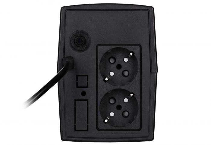 Джерело безперебійного живлення 2E ED850, 850VA/480W, LED, 2xSchuko