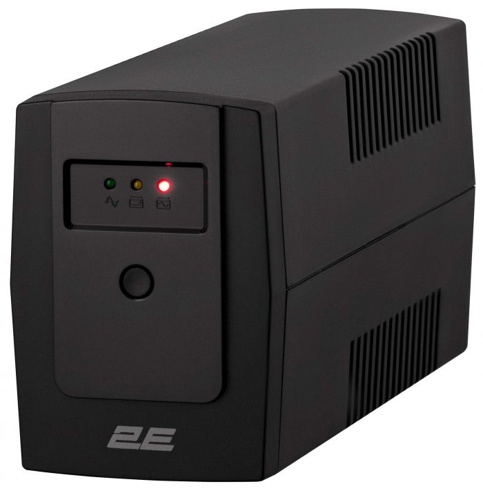 Джерело безперебійного живлення 2E ED850, 850VA/480W, LED, 2xSchuko