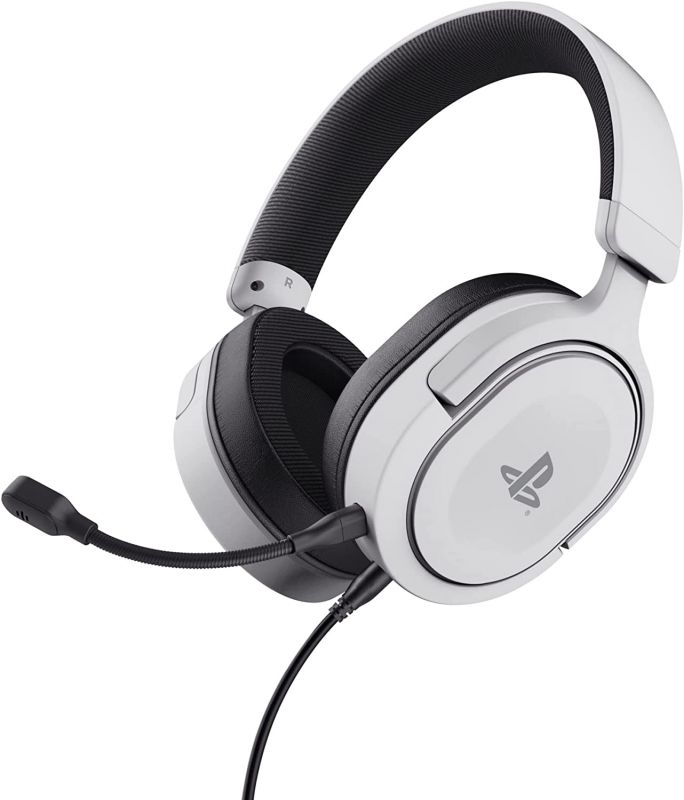Гарнітура Trust GXT 498 Forta for PS5, 3.5мм, білий