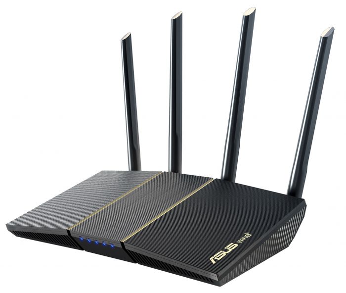 Маршрутизатор ASUS RT-AX57 AX3000, 4xGE LAN, 1xGE WAN, MESH