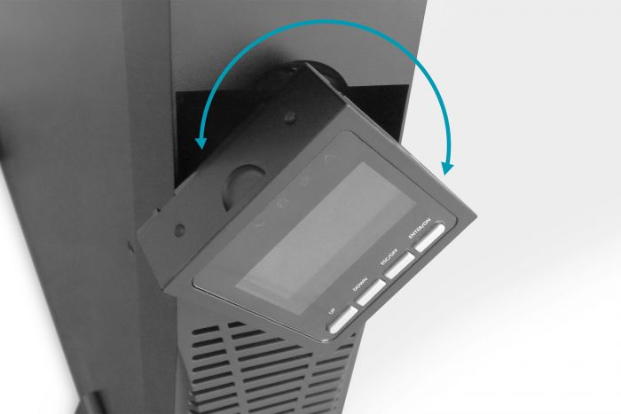 Силовий блок ДБЖ DIGITUS 10kVA/10kW, RTU2, LCD, RS232, USB, Hardwire In/Out