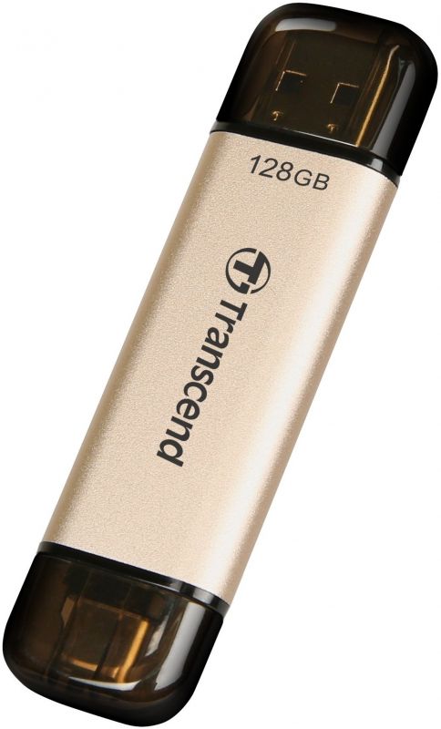 Накопичувач Transcend 128GB USB 3.2 Type-A + Type-C JetFlash 930 R420/W400MB/s Чорний