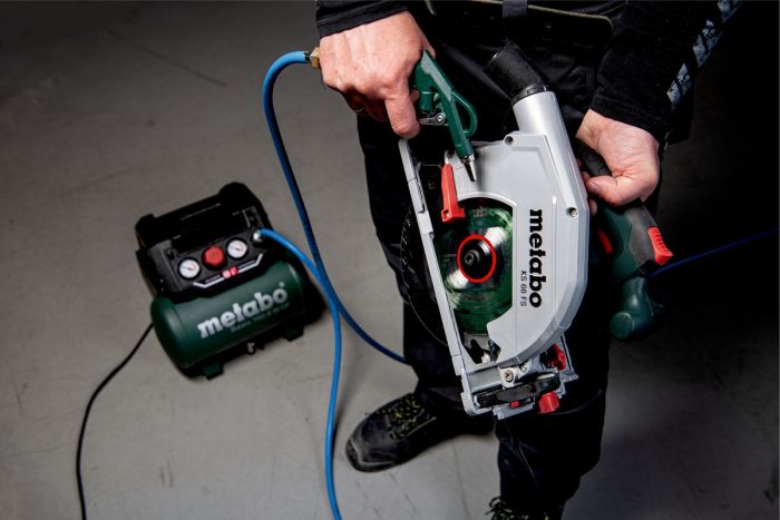 Компресор повітряний Metabo BASIC 160-6 W OF безолійний, 900Вт, 6л, 160л/хв, 8бар, 8.4кг