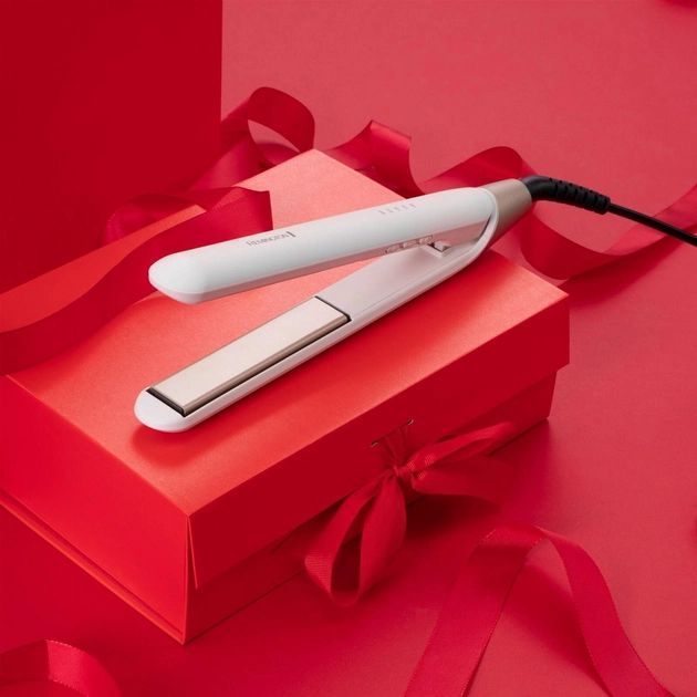 Випрямляч Remington Shea Soft, >300Вт, темп.режимів-5, 150-230С, кераміка, біло-золотий