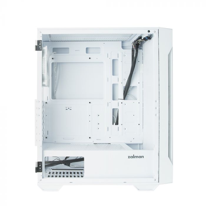 Корпус Zalman I3 Neo TG без БЖ, 1xUSB3.0, 2xUSB2.0, 4x120мм ARGB, VGA 355мм, LCS ready, TG Side/Front Panel, ATX, білий