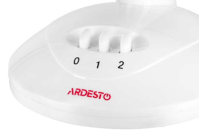 Вентилятор ARDESTO настільний, 23см, 30Вт, білий