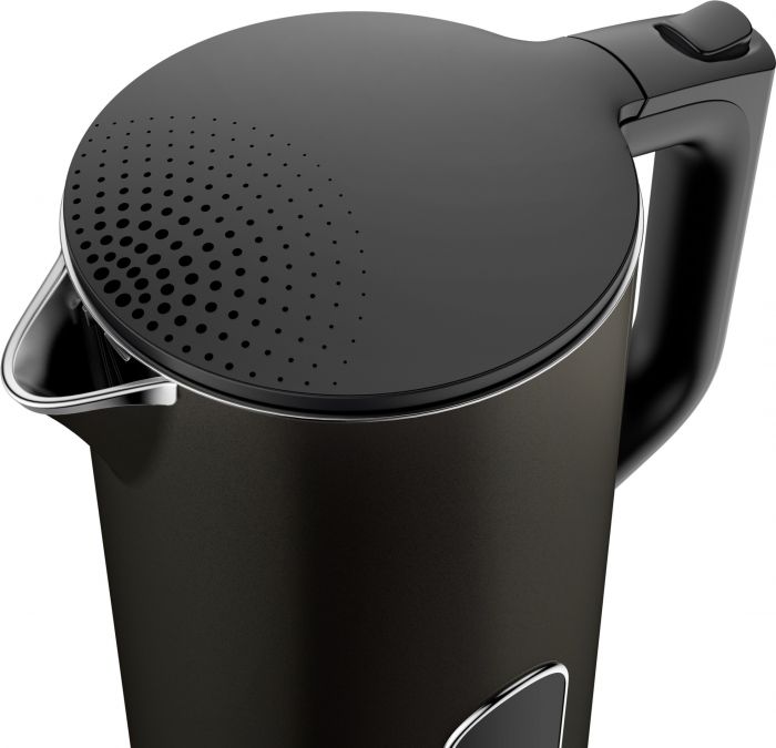 Електрочайник Tefal Digital 1.7л, з подвійними стінками, 5 темп.реж, чорний