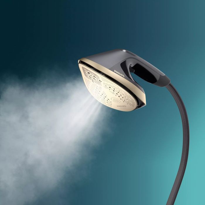 Прасувальна система PHILIPS All-In-One 8500, 2200Вт, 1200мл, паровий удар -300гр, верт. відпарювання, керам. підошва, сірий