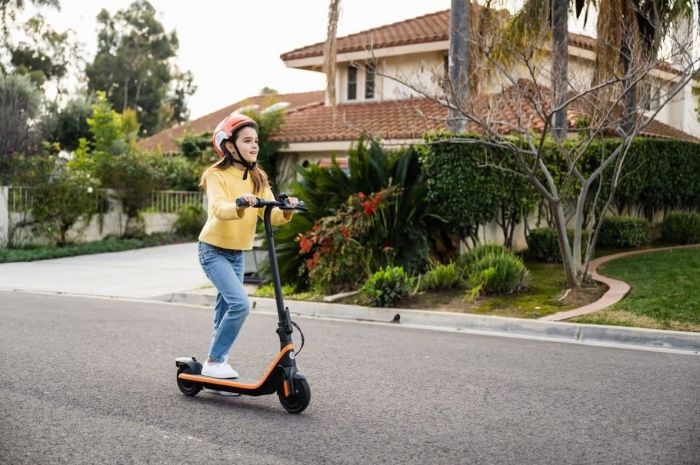Електросамокат Segway-Ninebot дитячий C2 E, помаранчевий