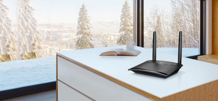 Маршрутизатор TP-LINK TL-MR100 N300, 4G/LTE, 1xFE LAN, 1xFE WAN