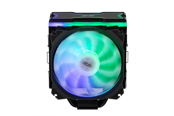 Процесорний кулер 2E GAMING Air Cool AC120D4TC-ARGB, LGA1851, 1700, 1366, 1200, 115x, AM5, AM4, AM3, AM3+, AM2, AM2+, FM2, FM1, 4pin PWM, 3pin +5VARGB, TDP 180W