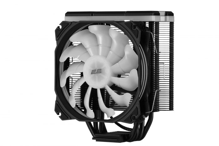 Процесорний кулер 2E GAMING Air Cool AC120D4TC-ARGB, LGA1851, 1700, 1366, 1200, 115x, AM5, AM4, AM3, AM3+, AM2, AM2+, FM2, FM1, 4pin PWM, 3pin +5VARGB, TDP 180W