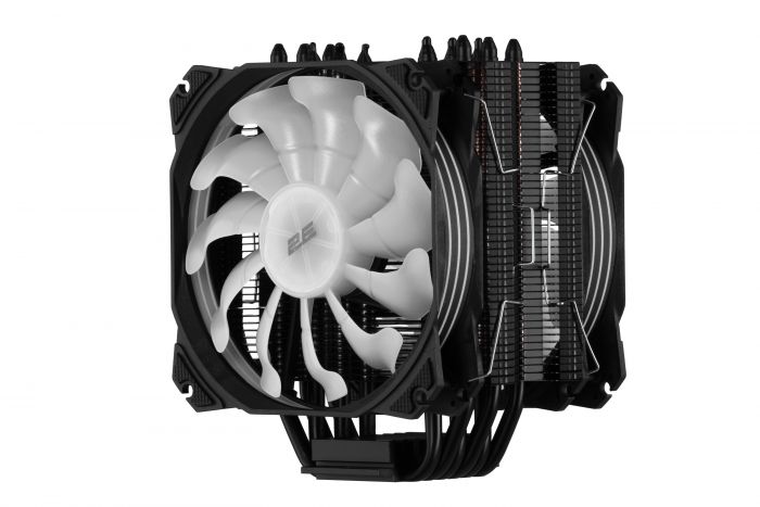 Процесорний кулер 2E GAMING Air Cool AC120D6-ARGB, LGA1851, 1700, 1366, 1200, 115x, AM5, AM4, AM3, AM3+, AM2, AM2+, FM2, FM1, 4pin PWM, 3pin +5VARGB, TDP 200W