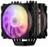 Процесорний кулер 2E GAMING Air Cool AC120D6-ARGB, LGA1851, 1700, 1366, 1200, 115x, AM5, AM4, AM3, AM3+, AM2, AM2+, FM2, FM1, 4pin PWM, 3pin +5VARGB, TDP 200W
