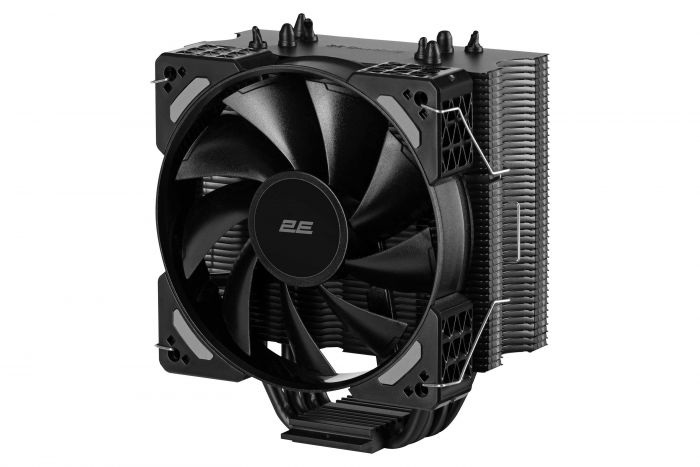 Процесорний кулер 2E GAMING Air Cool ACN120-S, LGA1700, 1366, 1200, 115x, AM5, AM4, AM3, AM3+, AM2, AM2+, FM2, FM1, 4pin PWM, TDP 180W