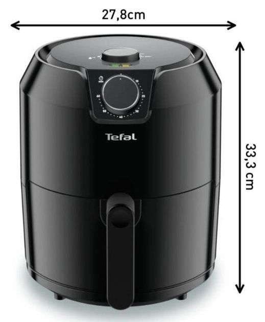 Мультипіч Tefal EasyFry Classic XL, 1500Вт, чаша-4.2л, механічне керув., пластик, чорний