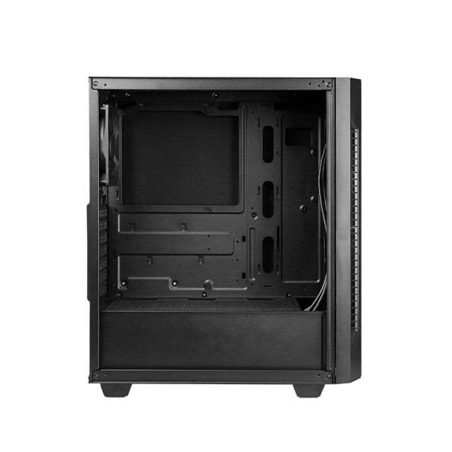Корпус CHIEFTEC Elox AS-01B, без БЖ, 2xUSB3.2, 1xUSB2.0, 1x120мм, Sound insulated panels, VGA 320мм, LCS ready, ATX, чорний