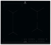 Варильна поверхня Electrolux індукційна, 60см, розширена зона, Hob2Hood, чорний