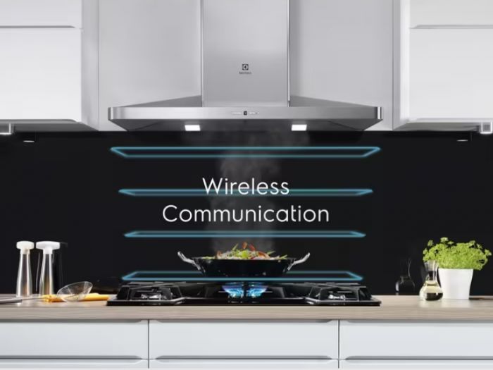 Варильна поверхня Electrolux індукційна, 60см, розширена зона, Hob2Hood, чорний