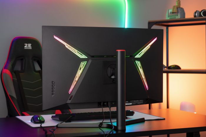 Монітор 2E GAMING 31.5" G3223B 2xHDMI, DP, MM, VA, 2560x1440, 165Hz, 1ms, CURVED, FreeSync, HAS