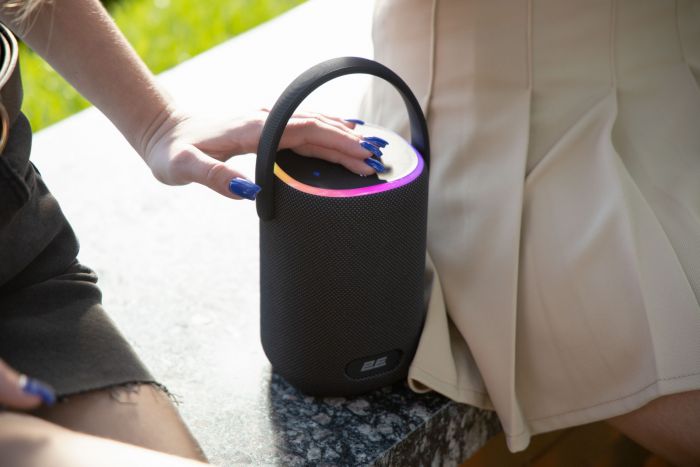 Акустична система 2E SoundXDrum TWS, Wireless, Waterproof Black