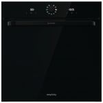 Духова шафа Gorenje електрична, 77л, A, пара, дисплей, макс.темпер.-300,  чорний