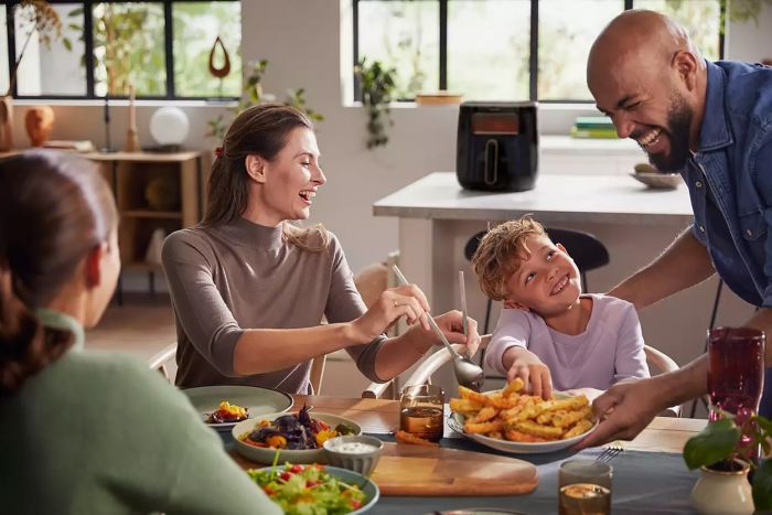 Мультипіч Philips Airfryer 3000 Series Xl, 1700Вт, чаша-5.6л, сенсорне керув., пластик, чорний