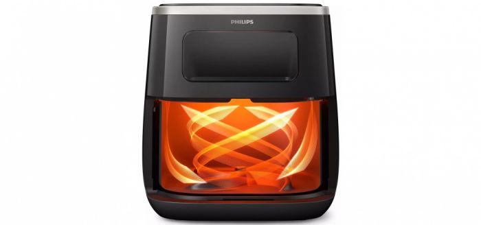 Мультипіч Philips Airfryer 3000 Series Xl, 1700Вт, чаша-5.6л, сенсорне керув., пластик, чорний