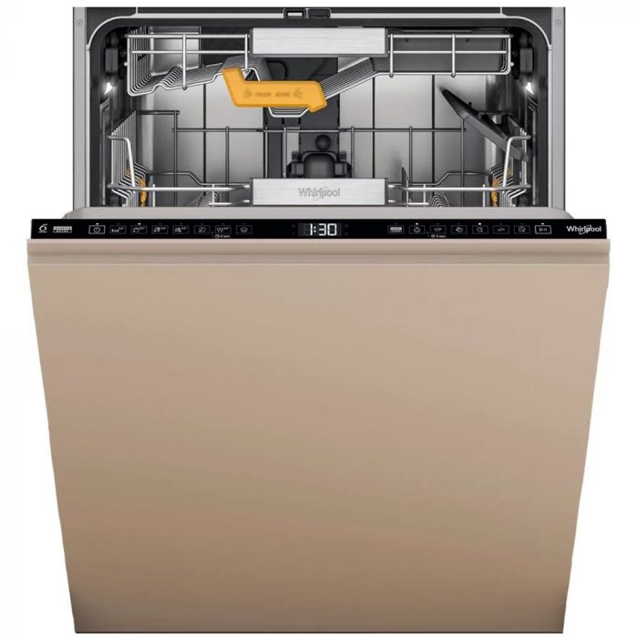 Посудомийна машина Whirlpool вбудована, 14компл., A+++, 60см, дисплей, 3й кошик, білий