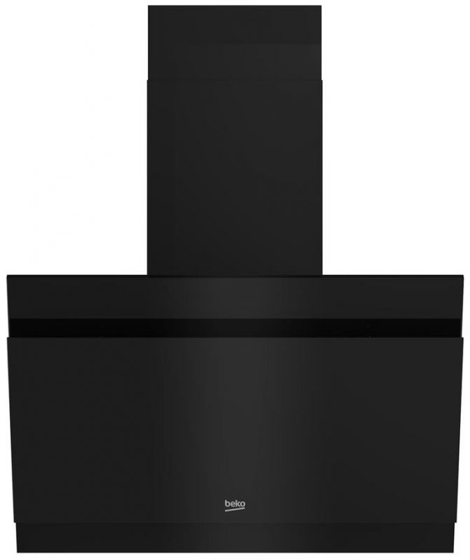 Витяжка Beko похила, 60см, 405м.куб/год, чорний