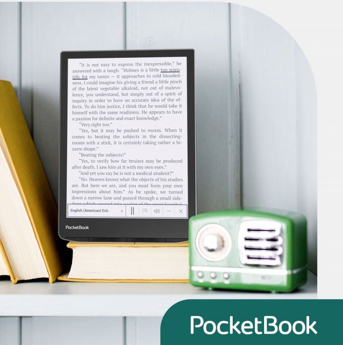 Електронна книга PocketBook 743G InkPad 4, Stardust Silver