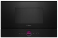 Мікрохвильова піч Bosch вбудована, 21л, електр. керув., 900Вт, дисплей, чорний