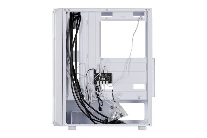 Корпус 2E GAMING Hexagon G338W без БЖ 2xUSB3.0, 1xUSBType-C, 3x120мм ARGB, 1x120мм, VGA 330мм, LCS ready, HUB, TG Side Panel, ATX, білий