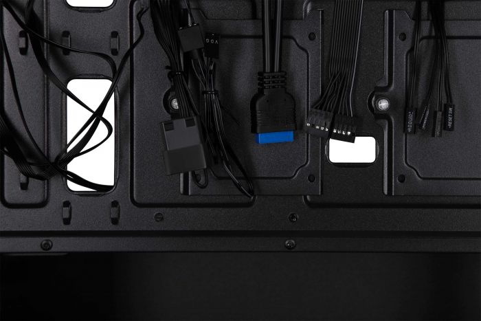 Корпус 2E GAMING Virtus Neo G3301N без БЖ 2xUSB3.0, 1xUSB2.0, 3x140мм ARGB, 1x120мм ARGB,  VGA 340мм, LCS ready, контролер з пультом, TG Side Panel, ATX, чорний