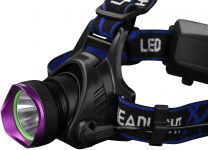 Ліхтар налобний акумуляторний 2E HLBL1818 T6, Micro-USB, 1800мА•год, 230лм, 5Вт, 3 функції освітлення