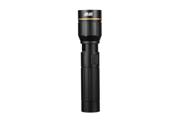 Ліхтар ручний акумуляторний 2E FLBL2650 USB-C 5000мА·год 2000лм 20Вт 5 режимів освітлення IP44 0.35кг
