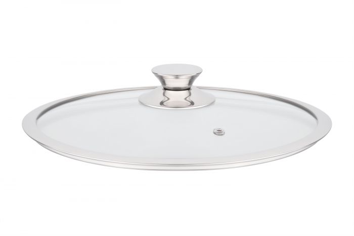 Кришка Ardesto Gemini, 26см, термостійке скло, нержавіюча сталь