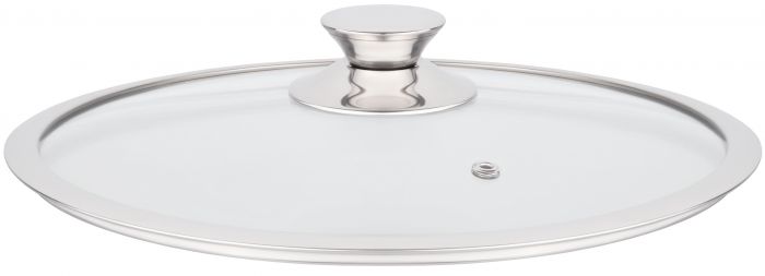 Кришка Ardesto Gemini, 26см, термостійке скло, нержавіюча сталь