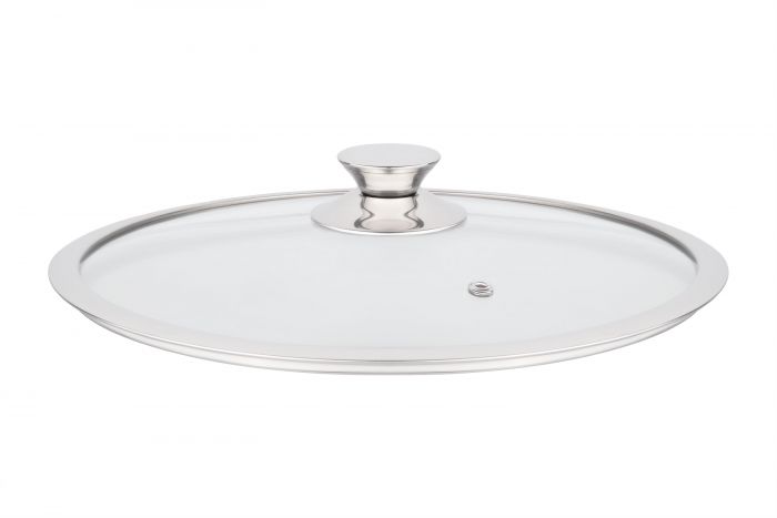 Кришка Ardesto Gemini, 28см, термостійке скло, нержавіюча сталь